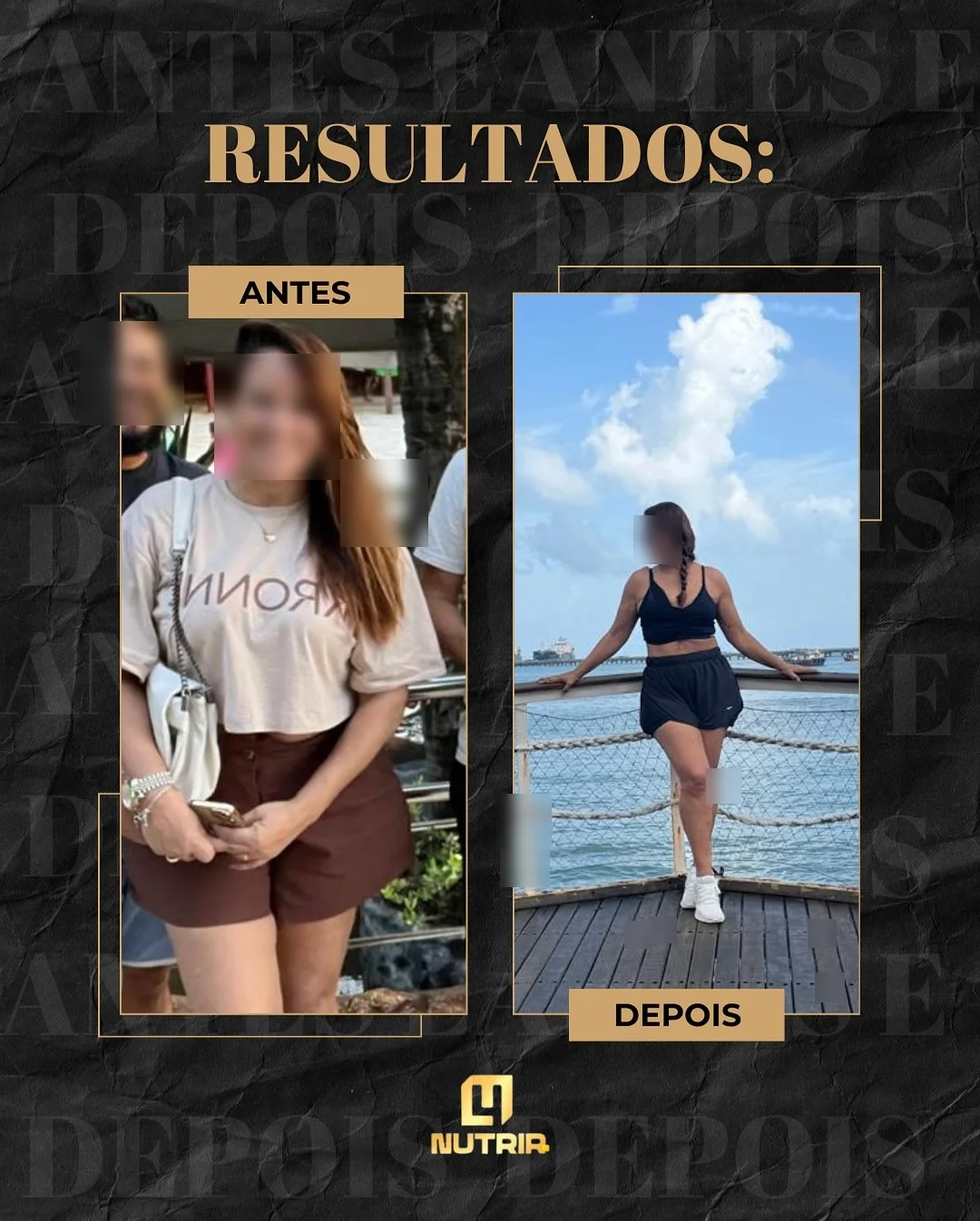 Transformação 3 - Antes e Depois -18kg